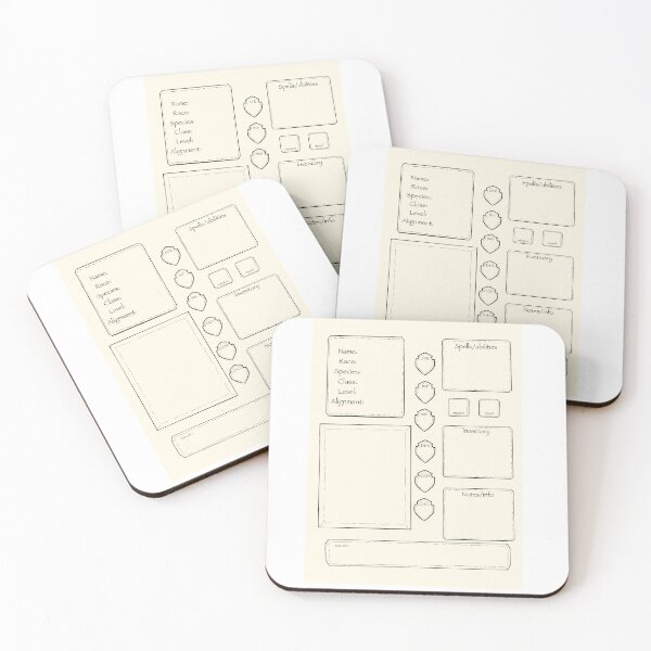 Item preview, Character sheet designed and sold by Beeloved-hunny.