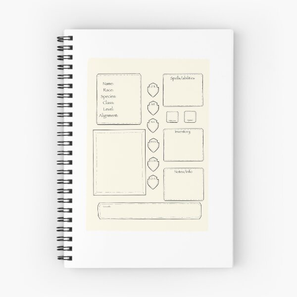 Item preview, Character sheet designed and sold by Beeloved-hunny.