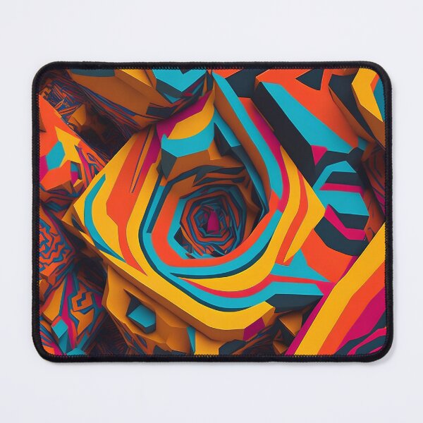 Item preview, Fractal Dreamscape: Captivating Psychedelic Colors and Extravagance designed and sold by DesignArtEmpire.