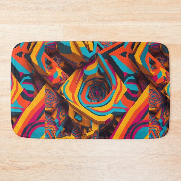 Item preview, Fractal Dreamscape: Captivating Psychedelic Colors and Extravagance designed and sold by DesignArtEmpire.