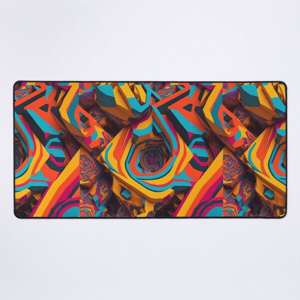 Item preview, Fractal Dreamscape: Captivating Psychedelic Colors and Extravagance designed and sold by DesignArtEmpire.