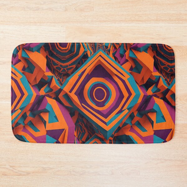 Item preview, Psychedelic Kaleidoscopia: Fractal Geometrics and Extravagant Chromatic Delight designed and sold by DesignArtEmpire.