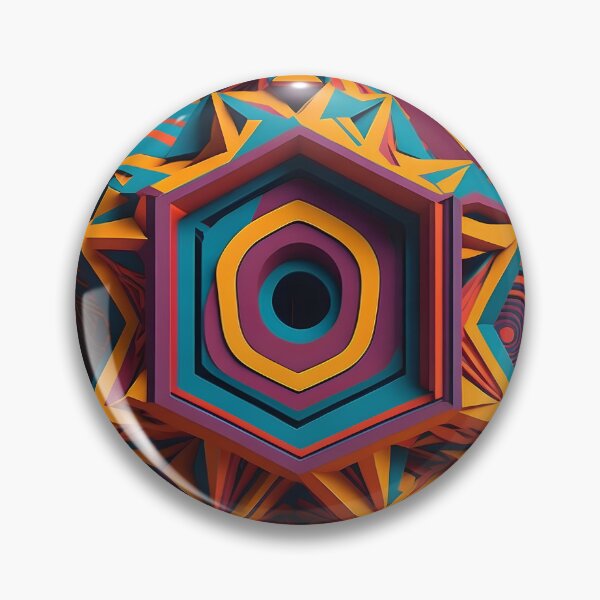 Item preview, Chromatic Fractal Mirage: Psychedelic Exploration of Extravagant Colors designed and sold by DesignArtEmpire.