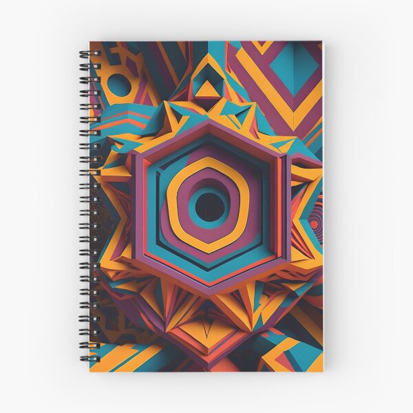Item preview, Chromatic Fractal Mirage: Psychedelic Exploration of Extravagant Colors designed and sold by DesignArtEmpire.
