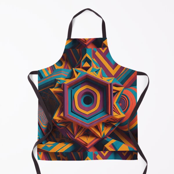 Item preview, Chromatic Fractal Mirage: Psychedelic Exploration of Extravagant Colors designed and sold by DesignArtEmpire.