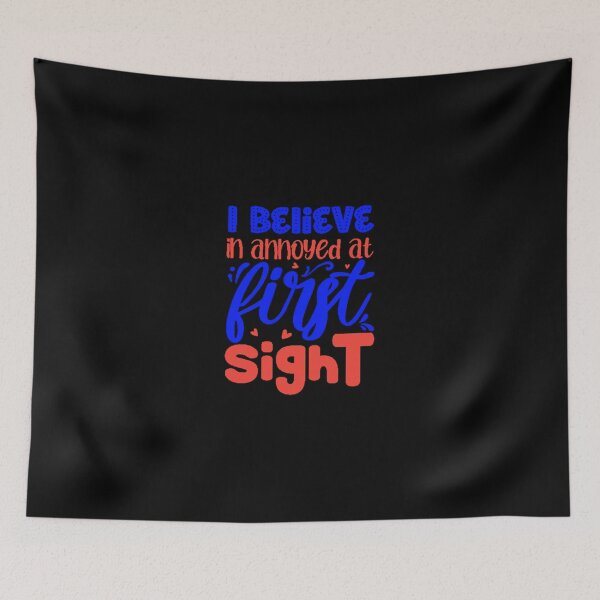 Item preview, I Believe In Annoyed At First Sight designed and sold by Bigfoot T-Shirt Co..