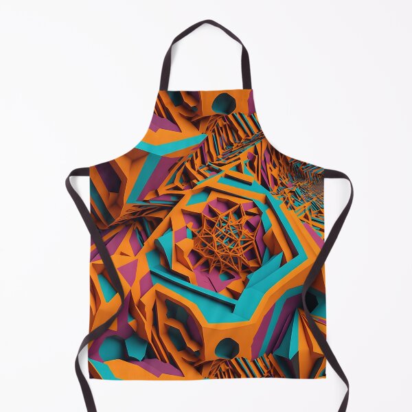 Item preview, Psychedelic Vibrancy: Fractal Intricacies and Extravagant Chromatic Hues designed and sold by DesignArtEmpire.