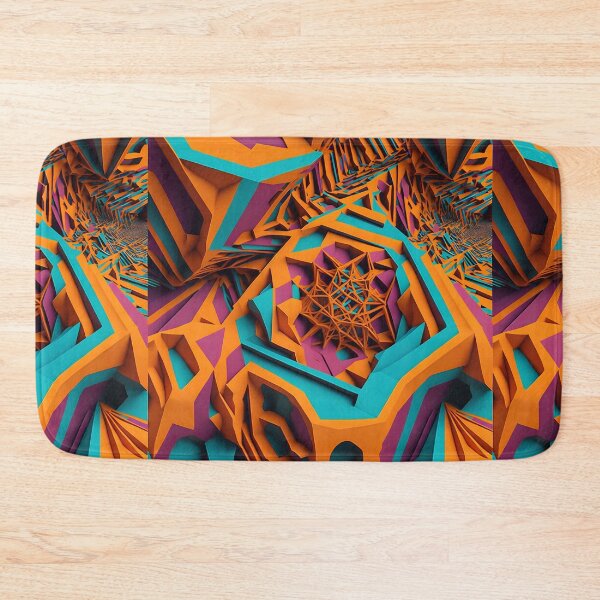 Item preview, Psychedelic Vibrancy: Fractal Intricacies and Extravagant Chromatic Hues designed and sold by DesignArtEmpire.