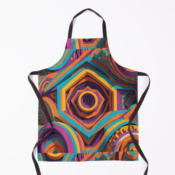 Item preview, Fractal Extravaganza: Psychedelic Sensation with Vibrant Colors Geometry designed and sold by DesignArtEmpire.