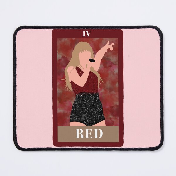 Item preview, red tarot card designed and sold by nerfie.