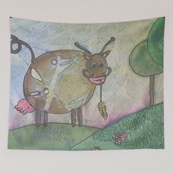 Item preview, Happy Cow designed and sold by WiseArtyAnswers.