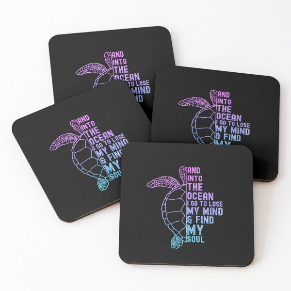 Item preview, SEA TURTLE - At The Beach, Pacific Marine Life, Sunset, Beach, Mermaids, Self Care designed and sold by Sun Sand & Sea Art.