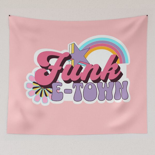 Item preview, FUNK E-TOWN  - 70's Logo  designed and sold by Discothreadz.