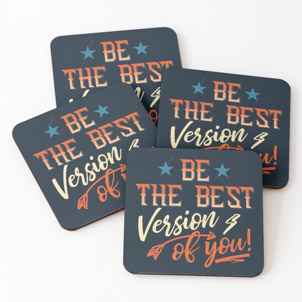Item preview, Be the Best of Your Version" T-Shirt and Poster Design with Illustration designed and sold by hjian8219.