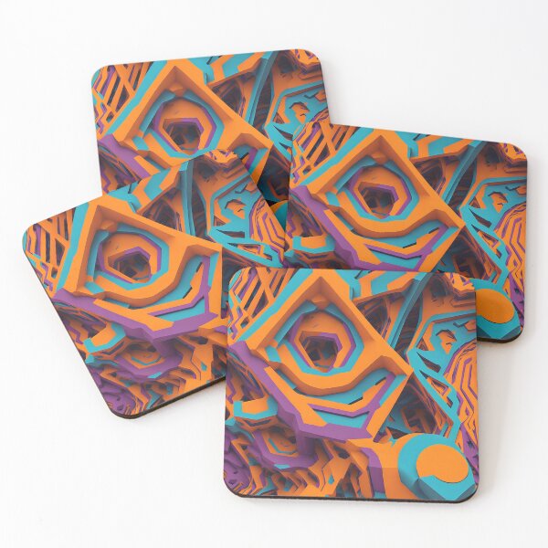 Item preview, Chromatic Symphony: Psychedelic Marvels with Fractal Geometrics and Colors designed and sold by DesignArtEmpire.