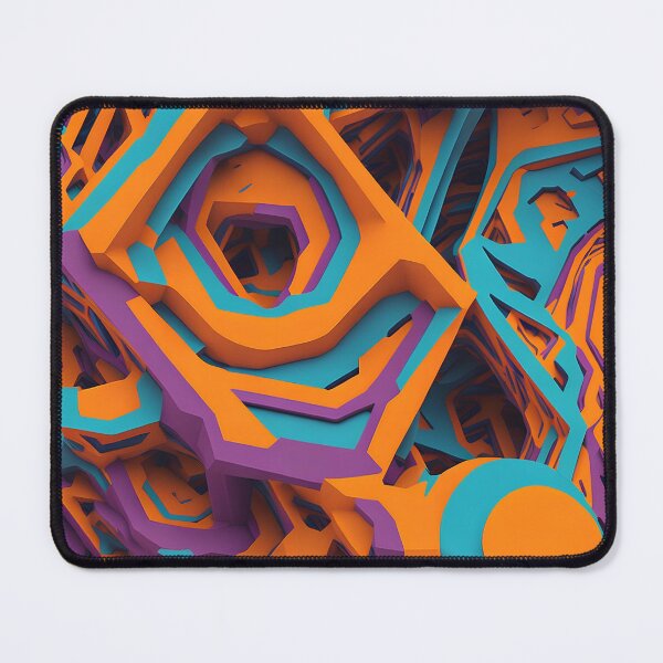 Item preview, Chromatic Symphony: Psychedelic Marvels with Fractal Geometrics and Colors designed and sold by DesignArtEmpire.