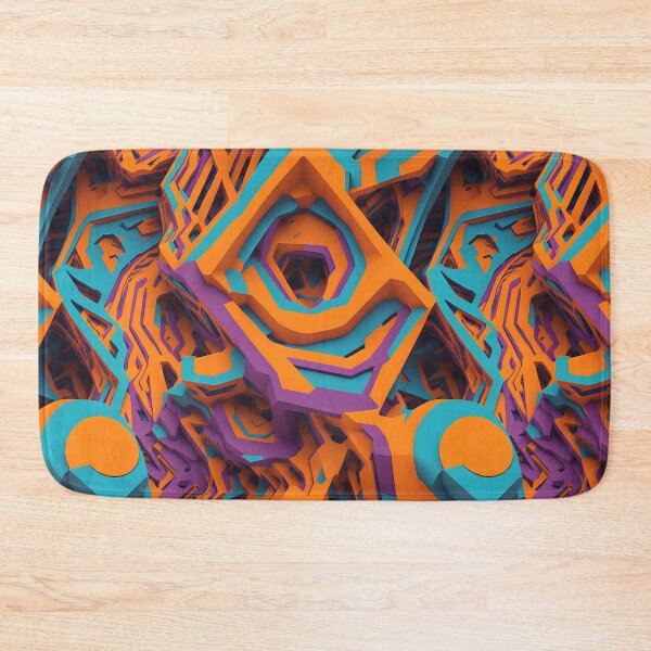Item preview, Chromatic Symphony: Psychedelic Marvels with Fractal Geometrics and Colors designed and sold by DesignArtEmpire.