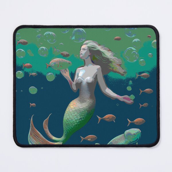 Item preview, mermaid 2023 tileartwork designed and sold by tileartwork.