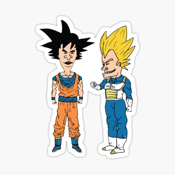 Item preview, beavis and butthead x dragon ball and son goku designed and sold by EsabellaHack.