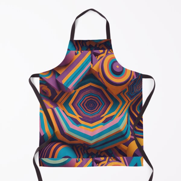 Aperçu de l'œuvre Psychedelic Odyssey : Explorer des couleurs extravagantes à travers la géométrie fractale créée et vendue par DesignArtEmpire.