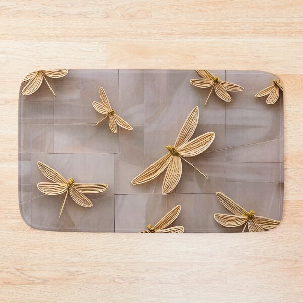 Item preview, Golden Dragonflies  designed and sold by Dana Roper.