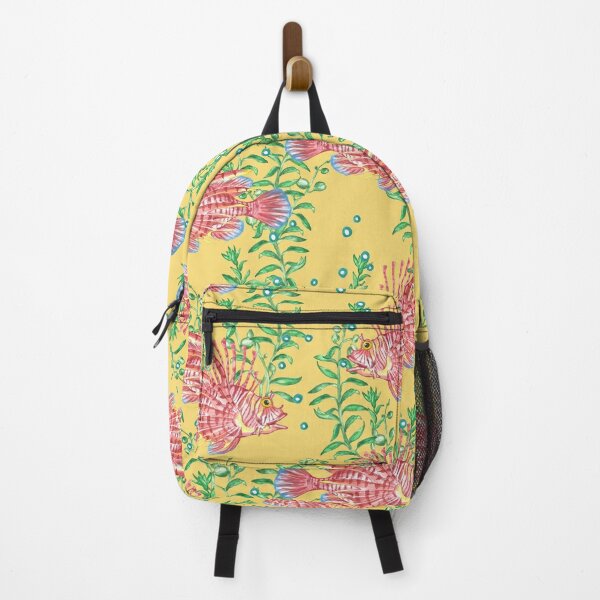 DEEP SALTWATER FISHING COLLAGE Backpack by Gloria Sanchez Artist