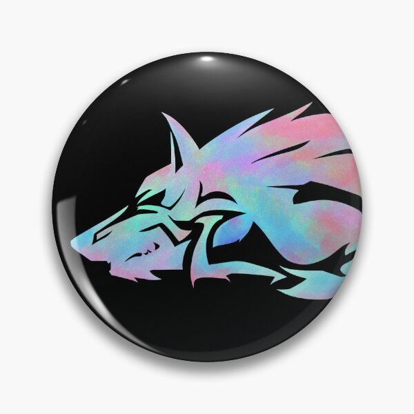 Item preview, Enlace multicolor de lobo crepuscular designed and sold by K10-Designs.