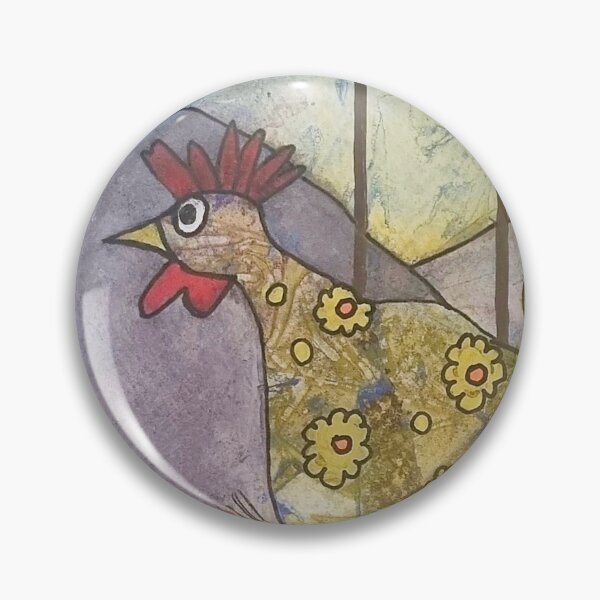 Item preview, Broody hen designed and sold by WiseArtyAnswers.