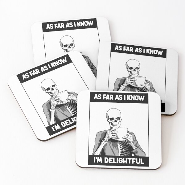 Item preview, As far as I know Iam delightful funny Humor Laptop designed and sold by Doooriginals.