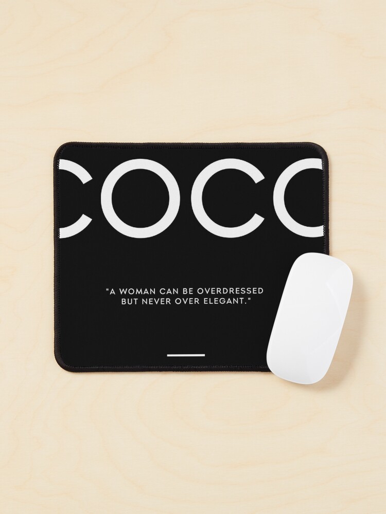 coco chanel color quote blk iPhone Case for Sale by THEARTOFQUOTES