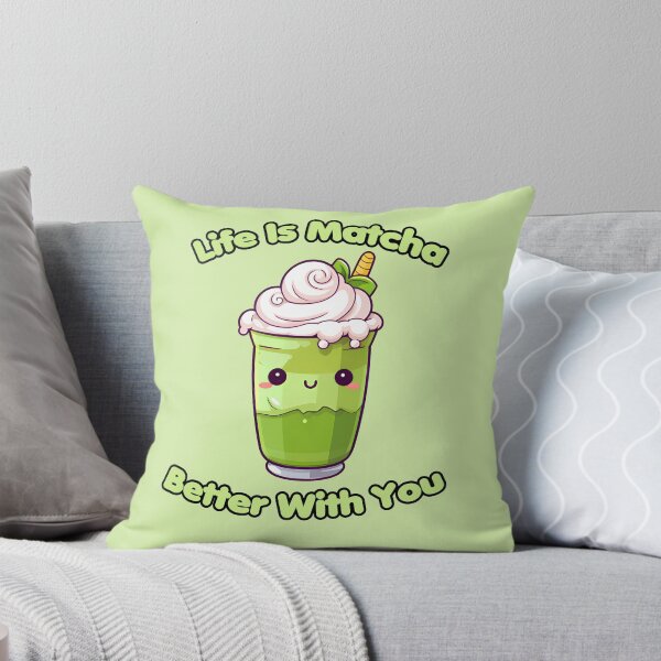 Item preview, Life is Matcha Better With You cute matcha drink designed and sold by Asevera.