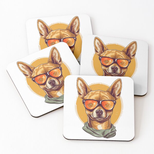 Item preview, Funny Chihuahua wearing sunglasses designed and sold by LilyBell6.