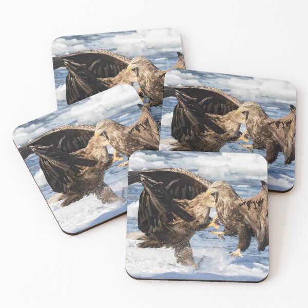 Item preview, Wildlife Behaviour - Fighting Eagles designed and sold by Kellie Netherwood.