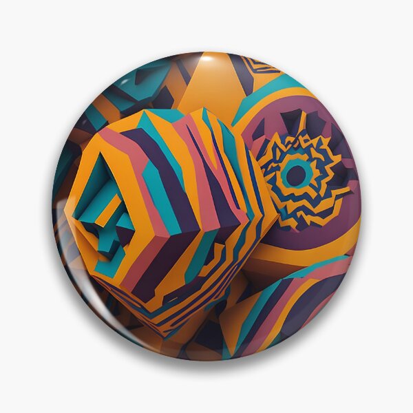 Item preview, Fractal Kaleidoscopic Bliss: Psychedelic Wonders of Color and Geometry designed and sold by DesignArtEmpire.