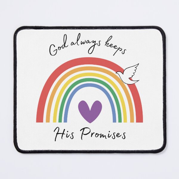 Item preview, God Always Keeps His Promises - Jesus designed and sold by JennyDesignShop.