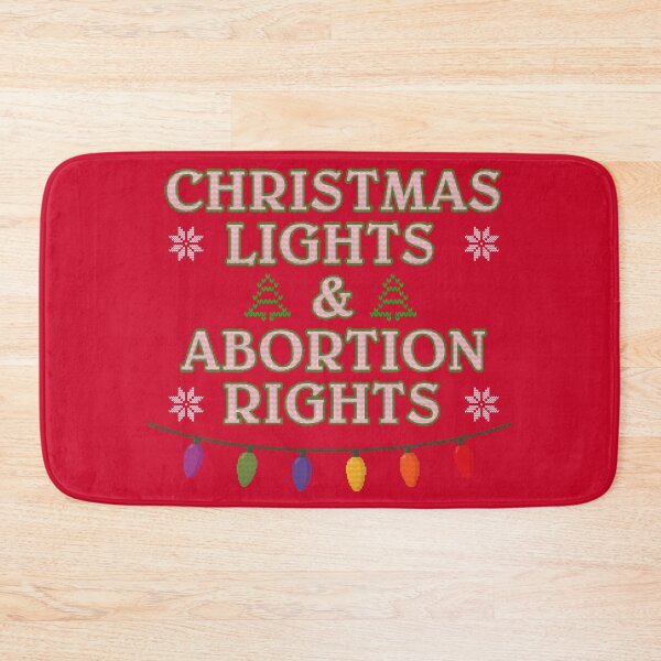 Item preview, Christmas Lights & Abortion Rights Ugly Sweater designed and sold by TeeArcade84.