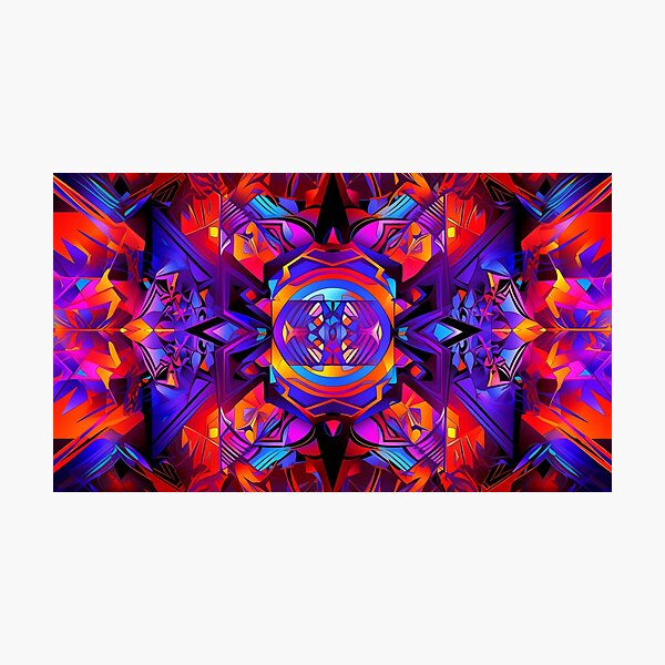 Item preview, Kaleidoscopic Symphony: A Vibrant Journey of Color and Intricacy #13 designed and sold by SnackysSeamless.