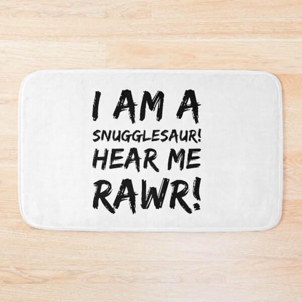 Item preview, I am a Snugglesaur, Hear me Roar! designed and sold by cinnabardc.