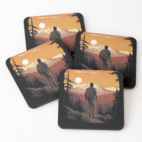 Item preview, A Sunset in the Mountains designed and sold by GoodOldVintage.