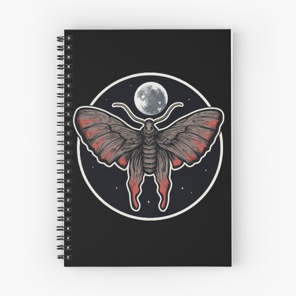 Item preview, Moth in the Moon Light  designed and sold by MuseMavenDesign.