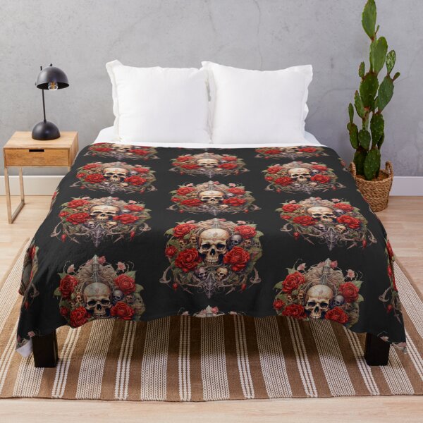Item preview, skull with guns designed and sold by DiangelShop.