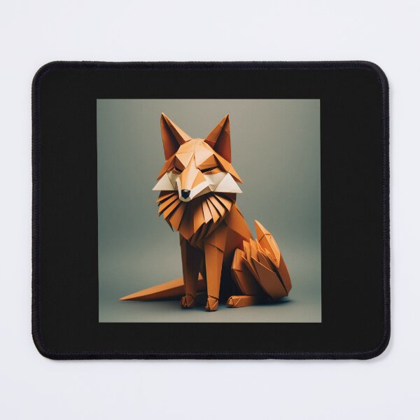 Item preview, origami animal fox designed and sold by boldbrushstroke.