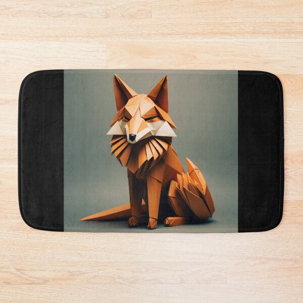 Item preview, origami animal fox designed and sold by boldbrushstroke.