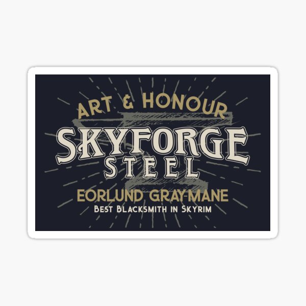 Skyforge Steel Sticker