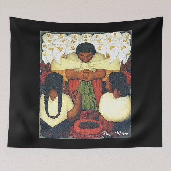 Item preview, Flower Festival by Diego Rivera (1925) designed and sold by mturns57.