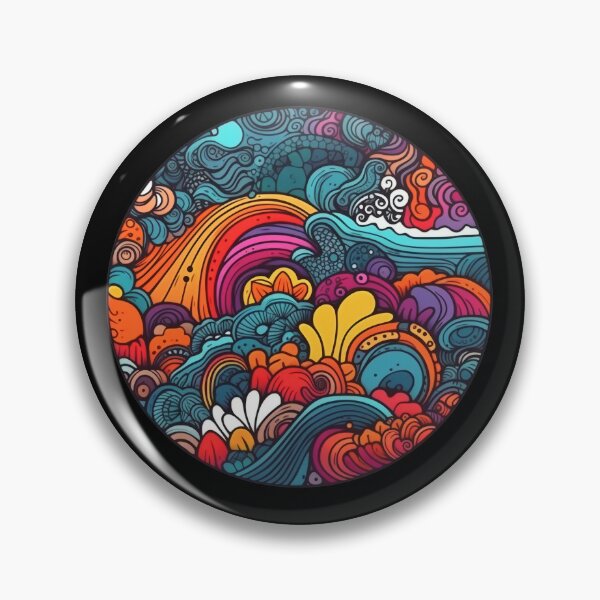 Artikelvorschau, Heller, trippiger Hippie entworfen und verkauft von MuseMavenDesign.