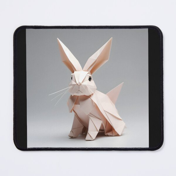 Item preview, origami animal rabbit designed and sold by boldbrushstroke.