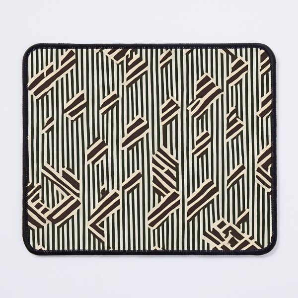 Item preview, Minimalist Black Abstract Line Pattern: Sleek and Timeless Design Element designed and sold by Tamas Das.