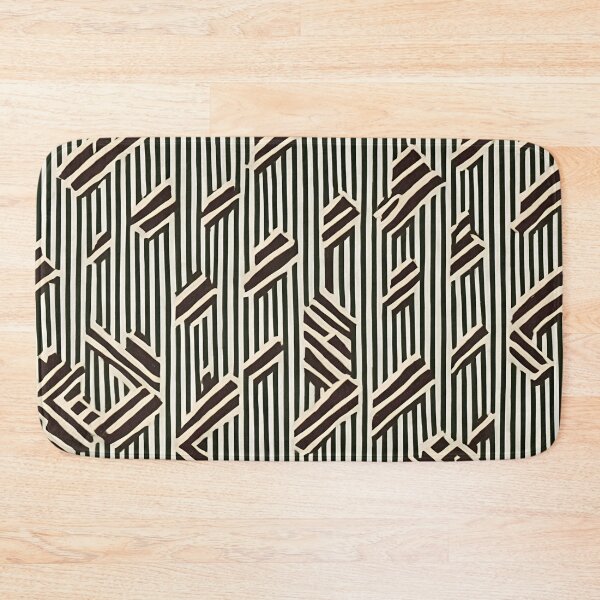Artikelvorschau, Minimalistisches schwarzes abstraktes Linienmuster: Schlankes und zeitloses Designelement entworfen und verkauft von Tamas Das.