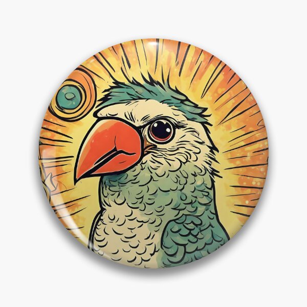 Item preview, Scheming Parrot designed and sold by TebyArt.